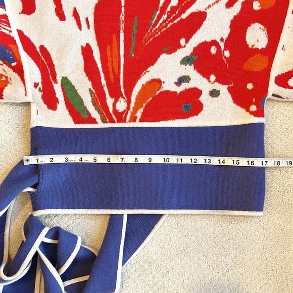 Rosie Assoulin Elad’s Dad Cashmere Wrap Sweater - Picture 12 of 13